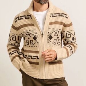 PENDLETON NWOT $275 The Original Westerly Men’s Sweater 100% Wool - Lebowski